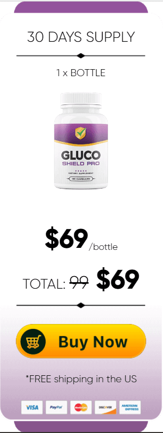 Gluco Shield Pro 1 bottle Price